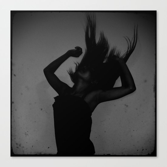 Dance B&W Canvas Print