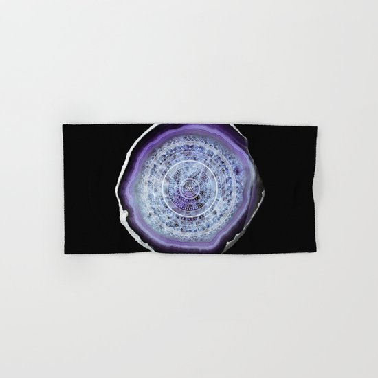 Mandala Agate Hand & Bath Towel