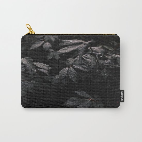 Black Leaf Carry-All Pouch