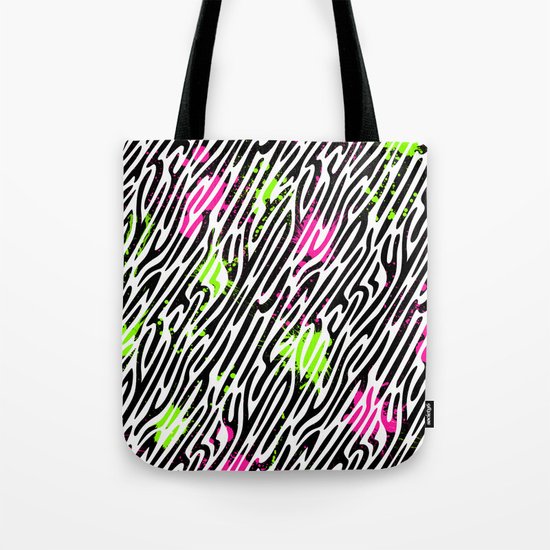Wild Zebra Print Tote Bag