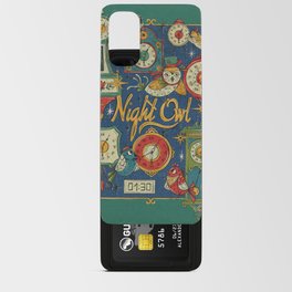 Halftone Night Birds Android Card Case