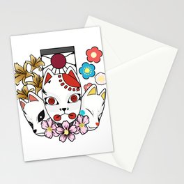 kitsune no yaiba Stationery Card