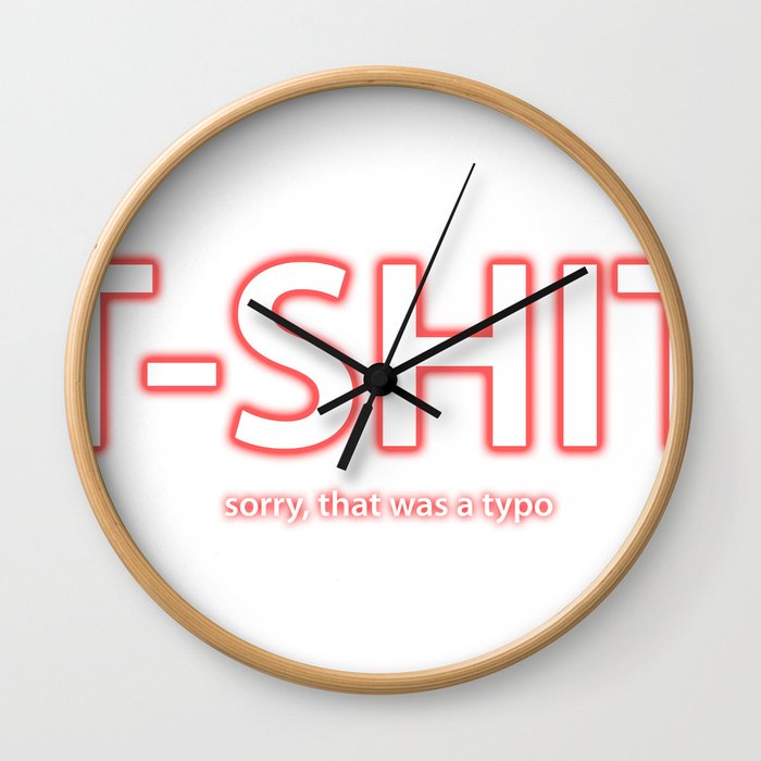 T-Shit Wall Clock