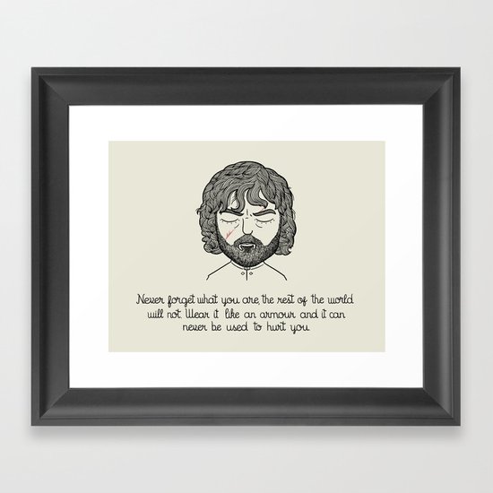 TL Framed Art Print