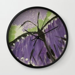 Primitive Butterfly Wall Clock
