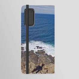 Blue water coast Android Wallet Case