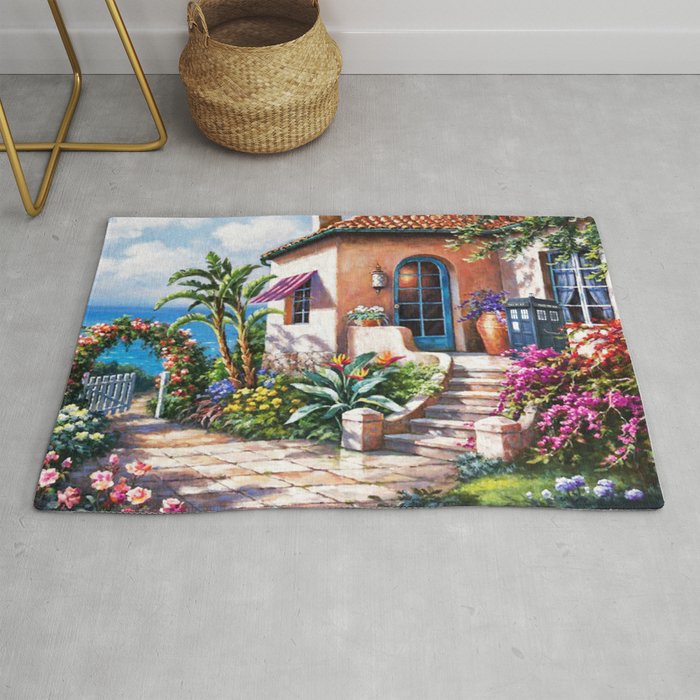 Tradis Art At The Beach House Rug By Hairulhayana Society6 Tradis Art At The Beach House Rug By