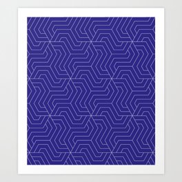 Picotee blue - blue - Modern Vector Seamless Pattern Art Print | Beautiful, Feminine, Best, Minimalist, Makeitcolorful, Vintage, Pop Art, Seamless, Graphicdesign, Modern 