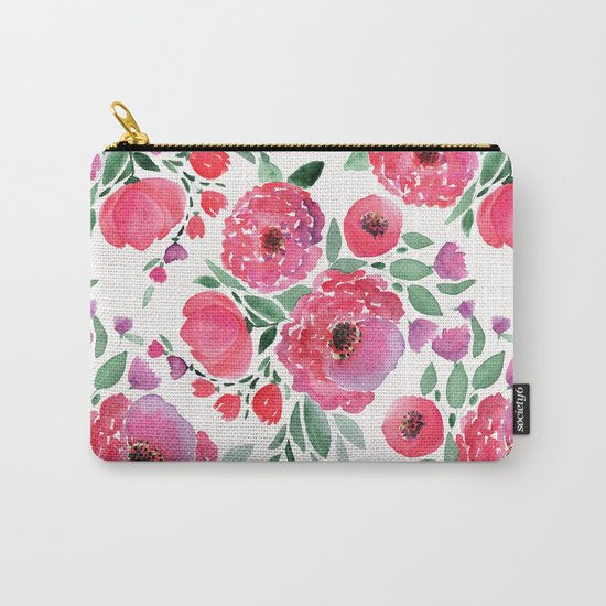 flower pattern 6 Carry-All Pouch