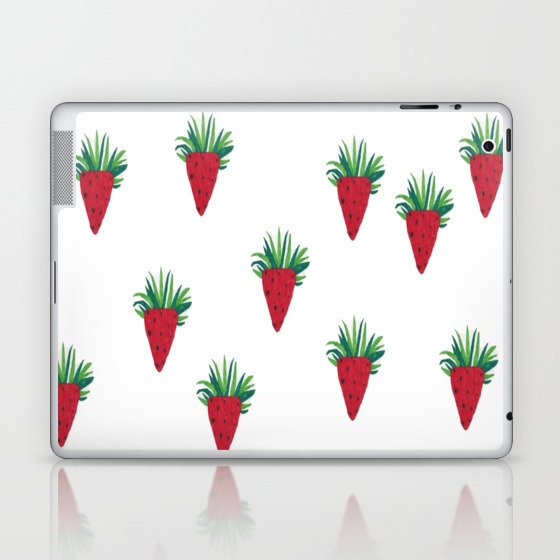Strawberry Tone Art Laptop & iPad Skin