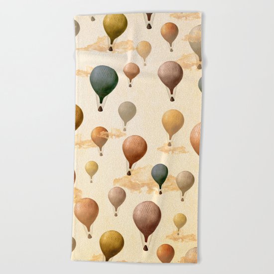 Voyagers Pattern Beach Towel