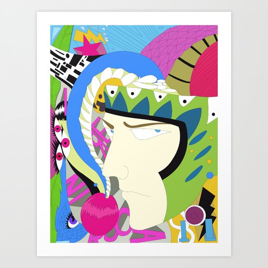 Jester Art Print