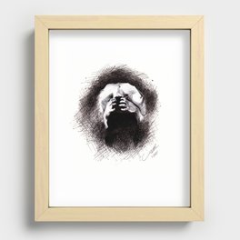 Too Much Recessed Framed Print