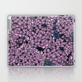 Violet Lilac garden Laptop Skin