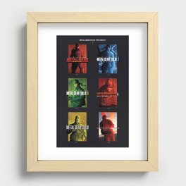 Metal Gear Solid "Legacy" Tribute Poster Recessed Framed Print