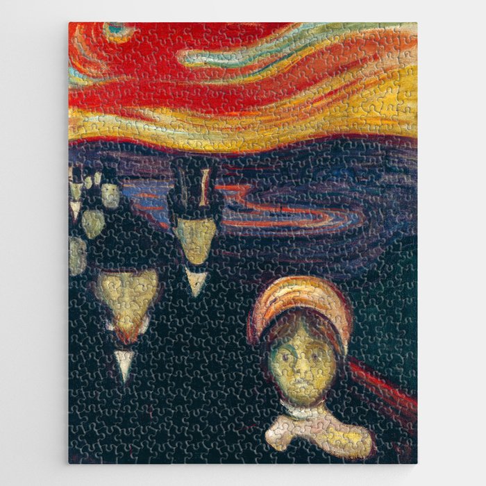 Edvard Munch - Anxiety Jigsaw Puzzle