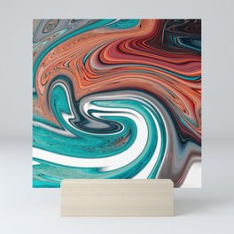 Fluid Art XLVI Mini Art Print