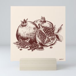 Pomegranate  Mini Art Print