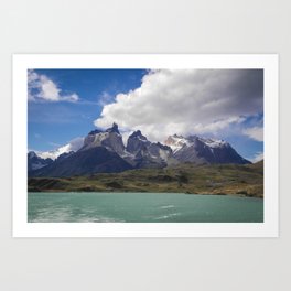 Torres del Paine, Chile Art Print
