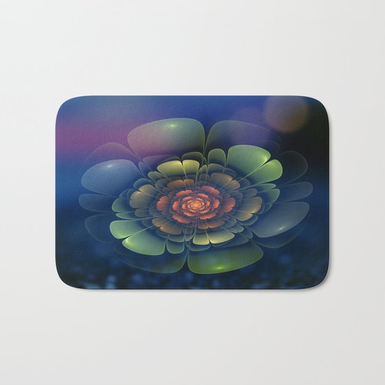 A Beautiful Fractal Flower 2 Bath Mat
