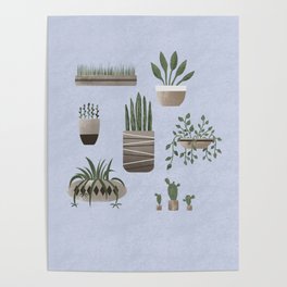 Zen Plants Cool Poster