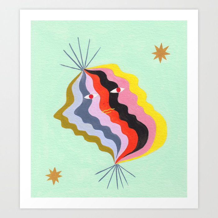 Out Of Body Experience Art Print By Hillabovewilds Society6