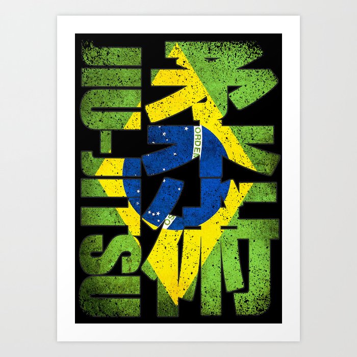 brazilian jiu jitsu artwork