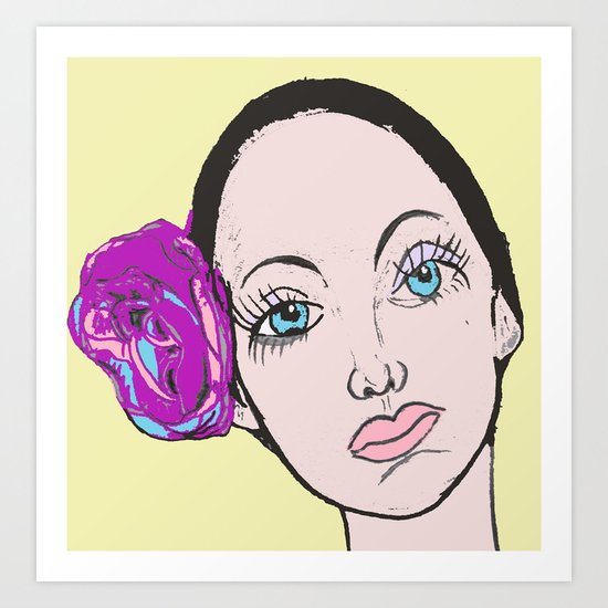 Ballet Dancer Art Print