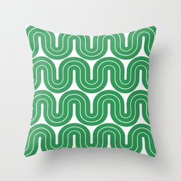 Retro Geometric Gradated Design 862 Throw Pillow