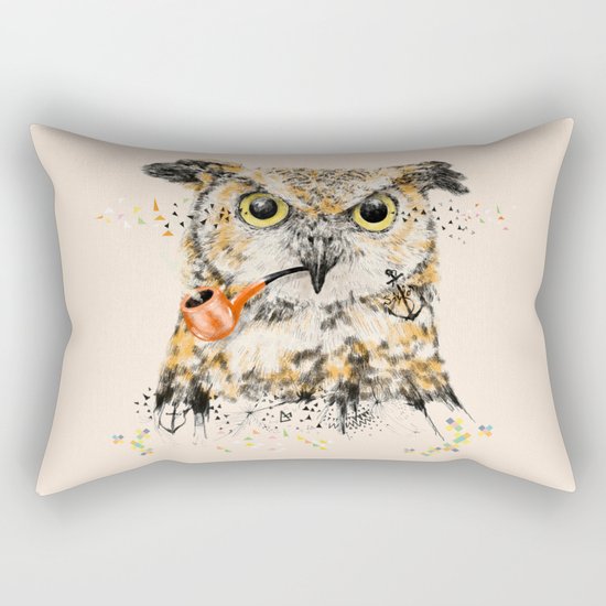 Mr.Owl II Rectangular Pillow