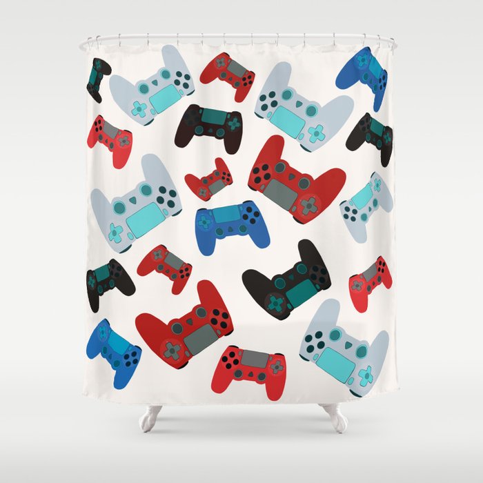 Gaming Shower Curtain