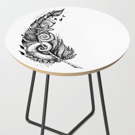 Sea Feather Side Table
