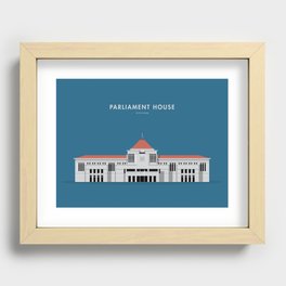 Parliament House, Singapore [Building Singapore] Recessed Framed Print