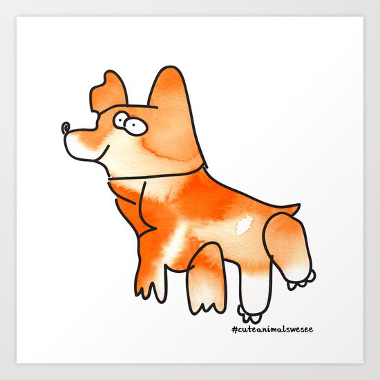 #1animalwesee Art Print