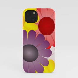 Colorful Daisies iPhone Case