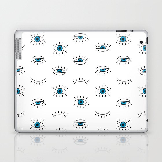 Evil Eye Pattern Laptop & iPad Skin