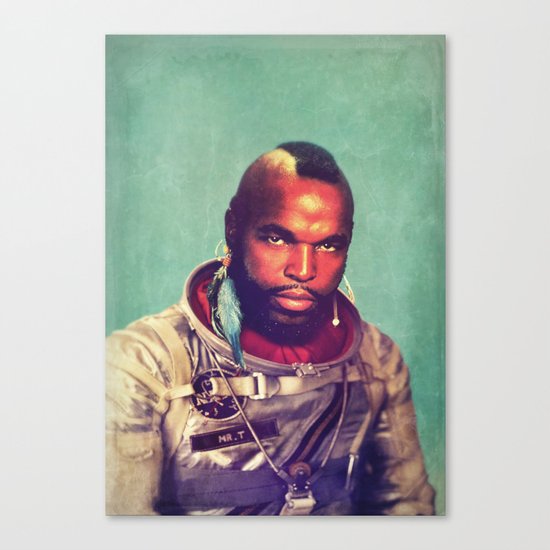 I ain't gettin on no rocket Canvas Print
