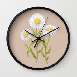 Daisies Wall Clock