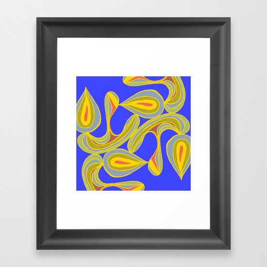 Rain Framed Art Print