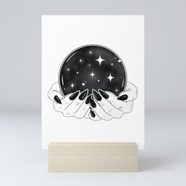 Crystal Ball - Witch Hands Mini Art Print