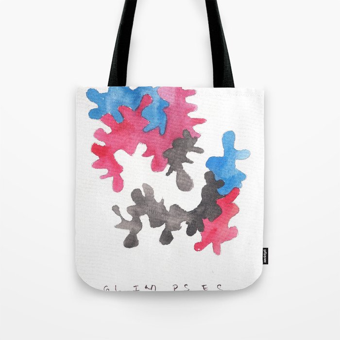  Minimalist Art Abstract Art Watercolor Painting Matisse Inspired | Becoming Series || Glimpses Tote Bag