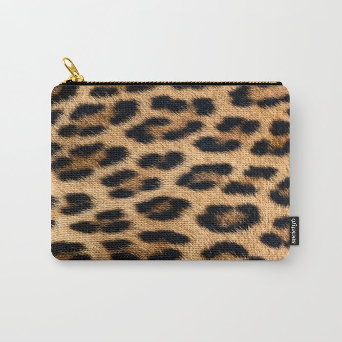 Leopard Pattern Carry-All Pouch