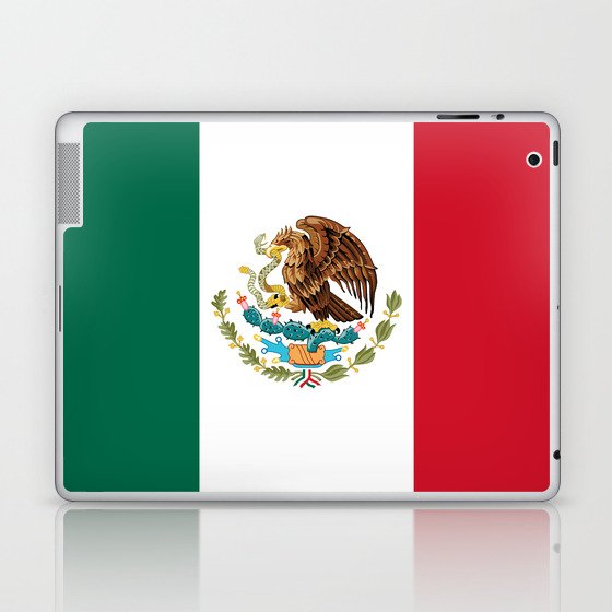 Mexican flag of Mexico Laptop & iPad Skin