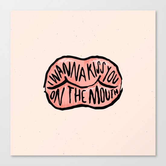 I WANNA Canvas Print