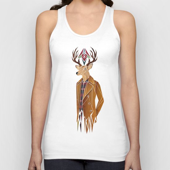dear deer Unisex Tank Top