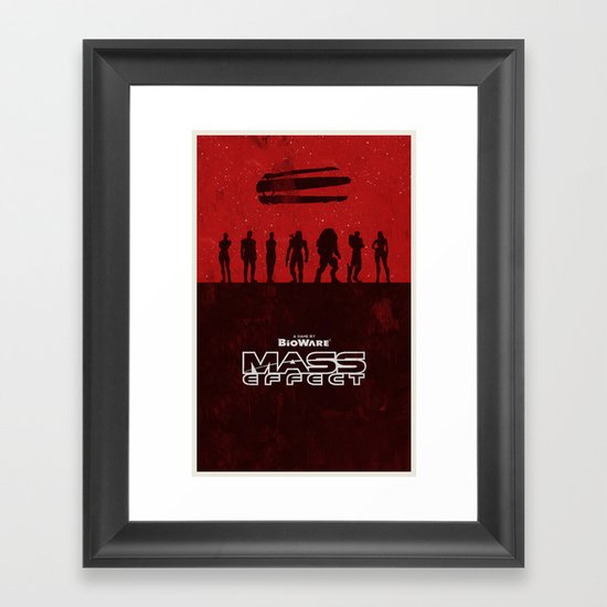 Mass Effect 1 Framed Art Print