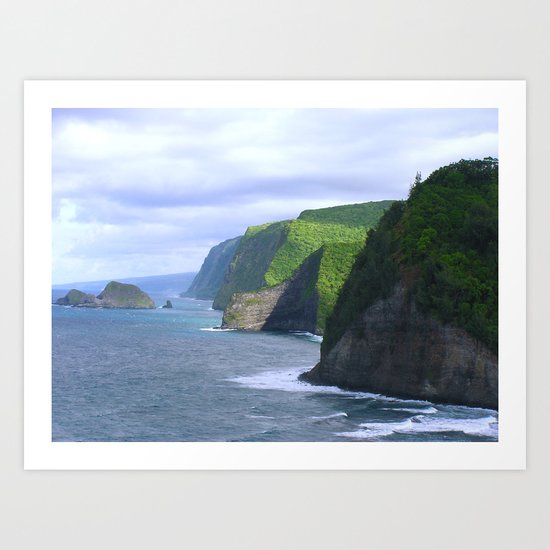 Kohala Coast, Hawaii Art Print