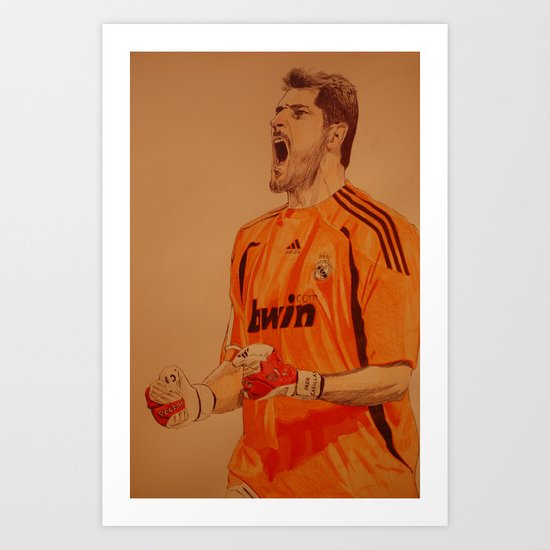 Casillas Art Print
