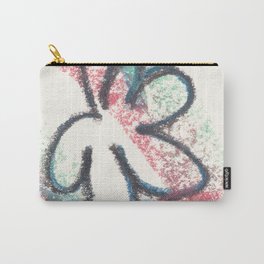 Abstract Pastel Flower at Sunset Carry-All Pouch