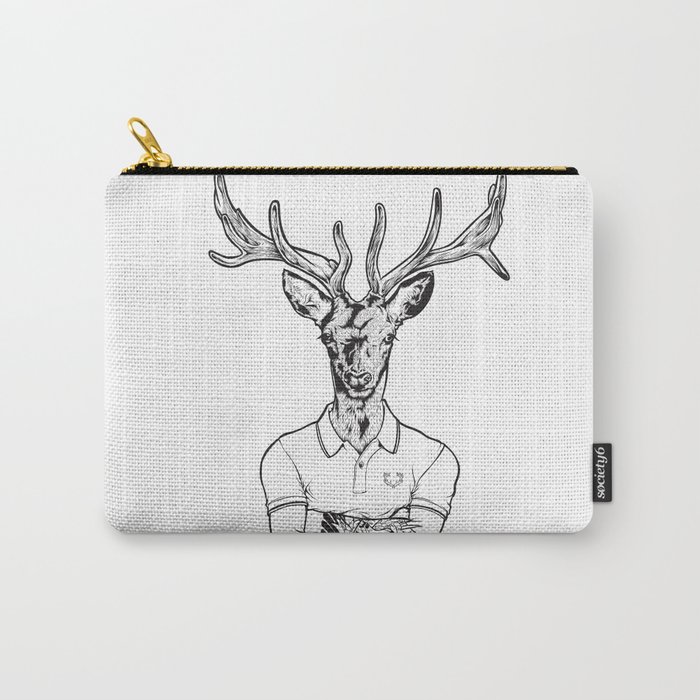 bambi's a grown up now  Black Carry-All Pouch